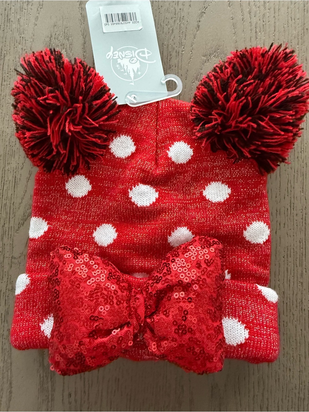 NWT Disney Officially Minnie Mouse Beanie